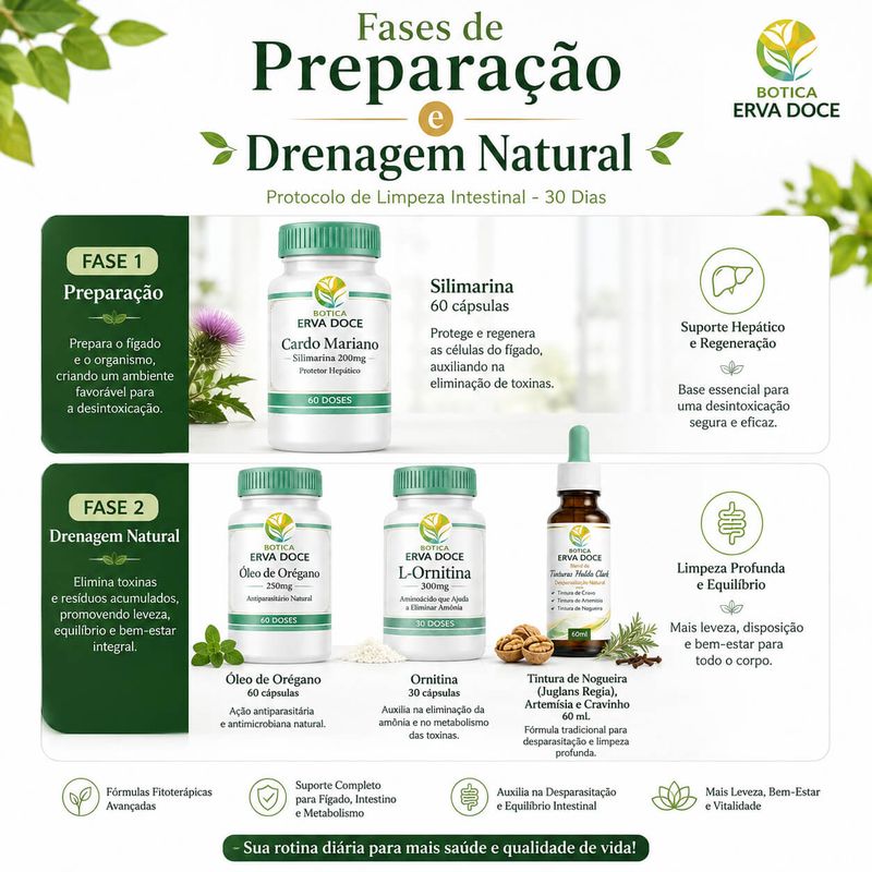 Protocolo de Limpeza e Purificação Natural 30 Dias
