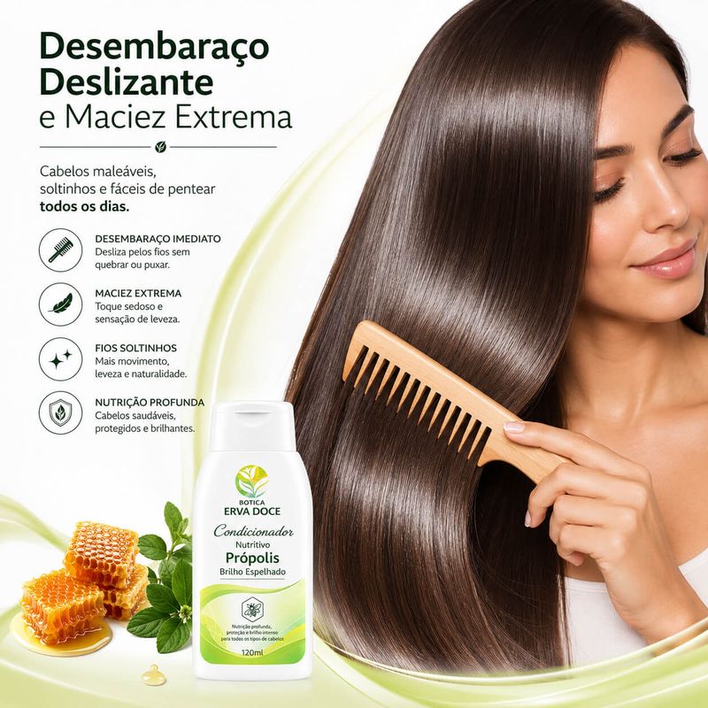 Condicionador Nutritivo de Própolis – Nutrição Intensa 120ml