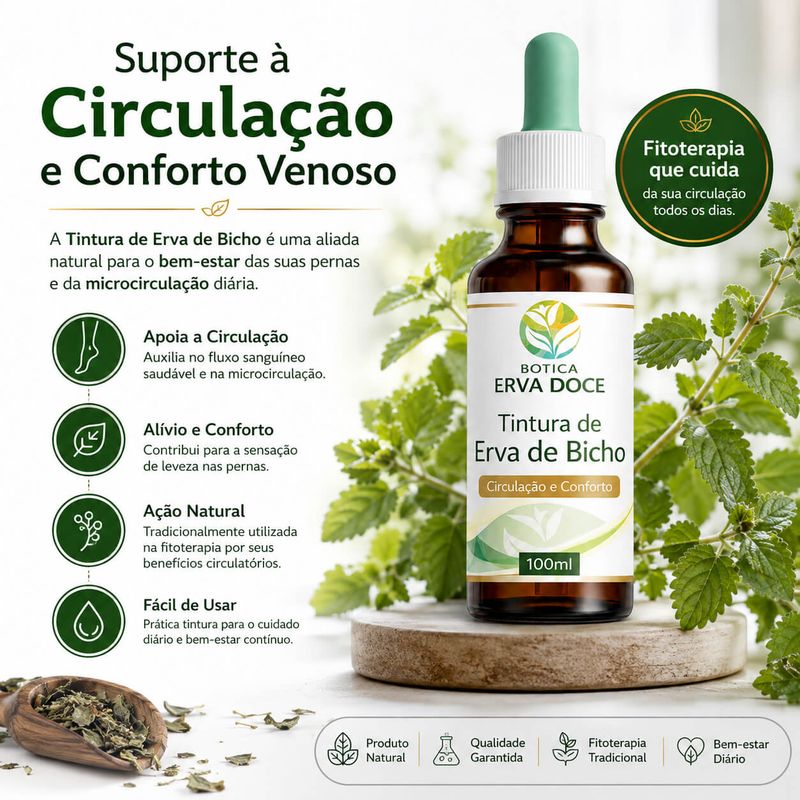 Tintura de Erva de Bicho (Polygonum punctatum) – 100ml