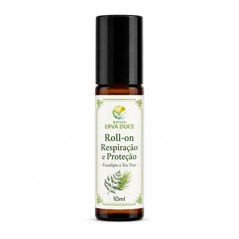 Roll-on Respiração e Proteção – Eucalipto e Tea Tree 10ml