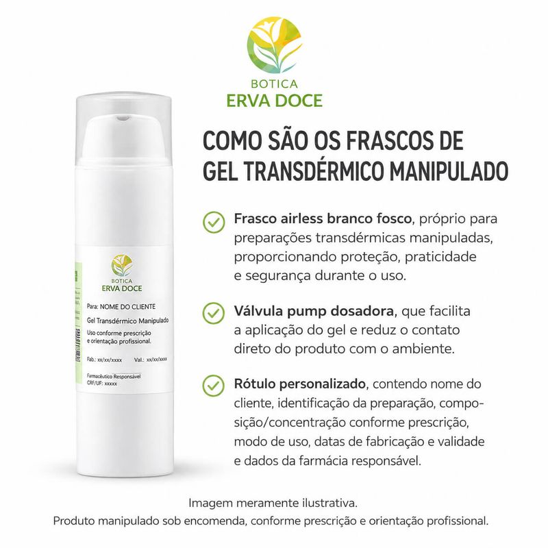 Creme Transdérmico Revitalis –  em Base Pentravan 50g