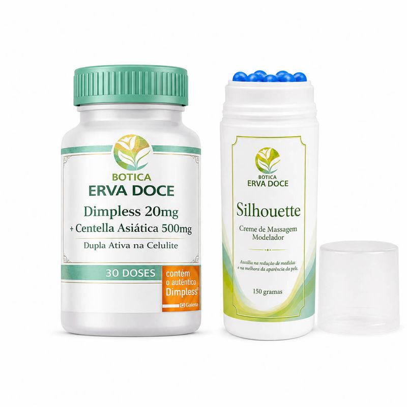 Kit Oral e Tópico Silhouette e Dimpless – Textura e Contorno
