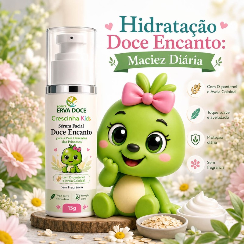 Kit Rotina Facial Encantada Espuma, Filtro Solar e Hidratante