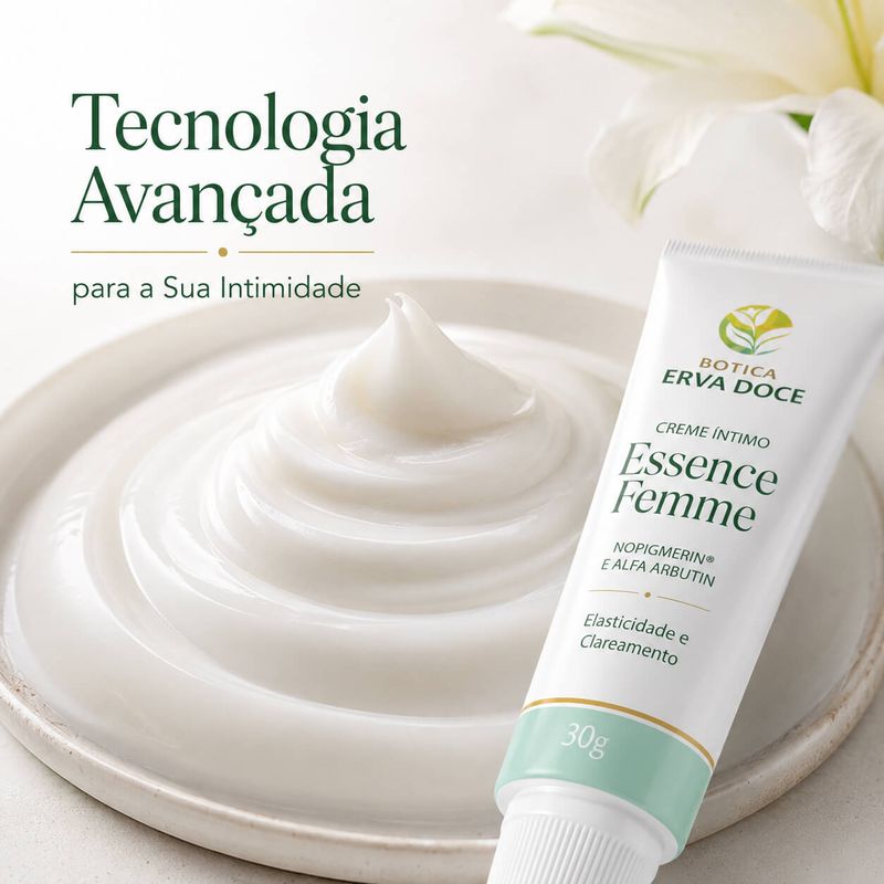 Creme Íntimo  Clareador Essence Femme -  30g