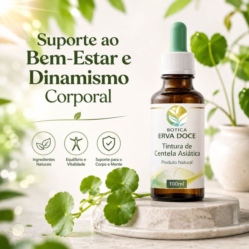 Tintura de Centella Asiática 100ml