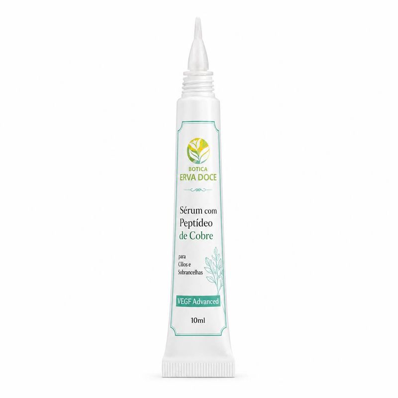 Sérum com Peptídeo de Cobre para Cílios e Sobrancelhas VEGF – 10ml