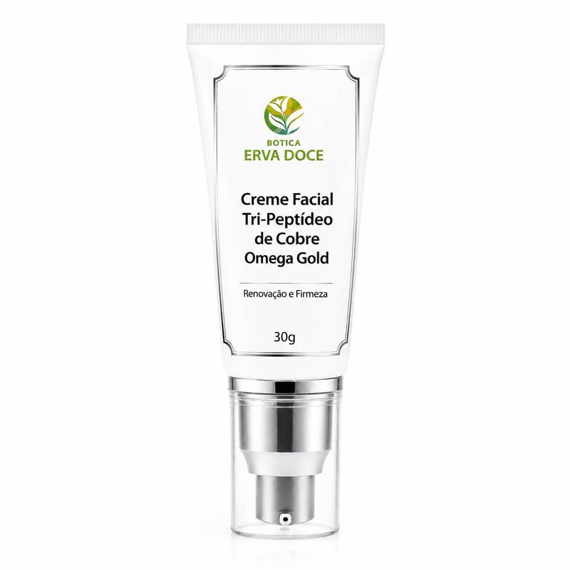 Creme Facial com Tri-Peptídeo de Cobre 1% - 30g