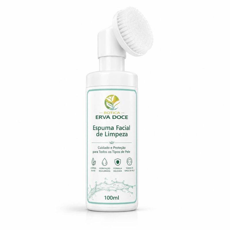 Espuma de Limpeza Facial Calmante Antiox Todos Tipos 100ml