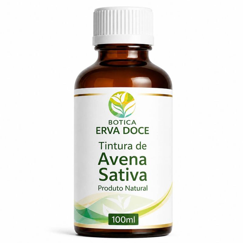 Tintura de Avena Sativa (Avena sativa) – Extrato Vegetal 100ml