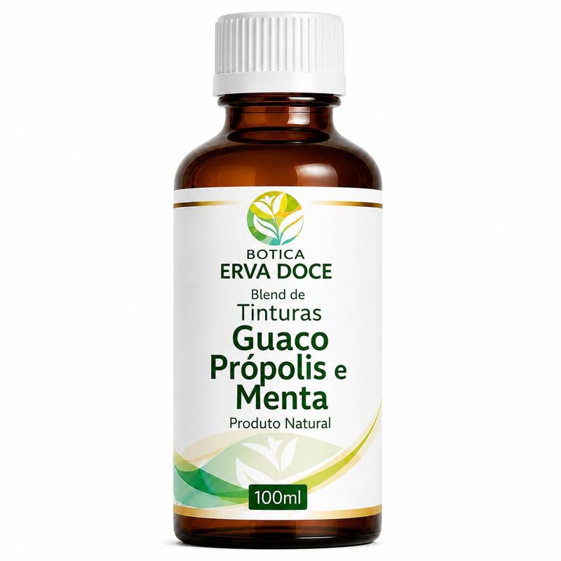 Blend de Tinturas Guaco Própolis e Menta 100ml