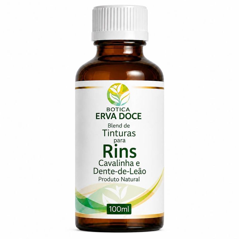 Blend de Tinturas para Rins  Cavalinha e Dente-de-Leão 100ml