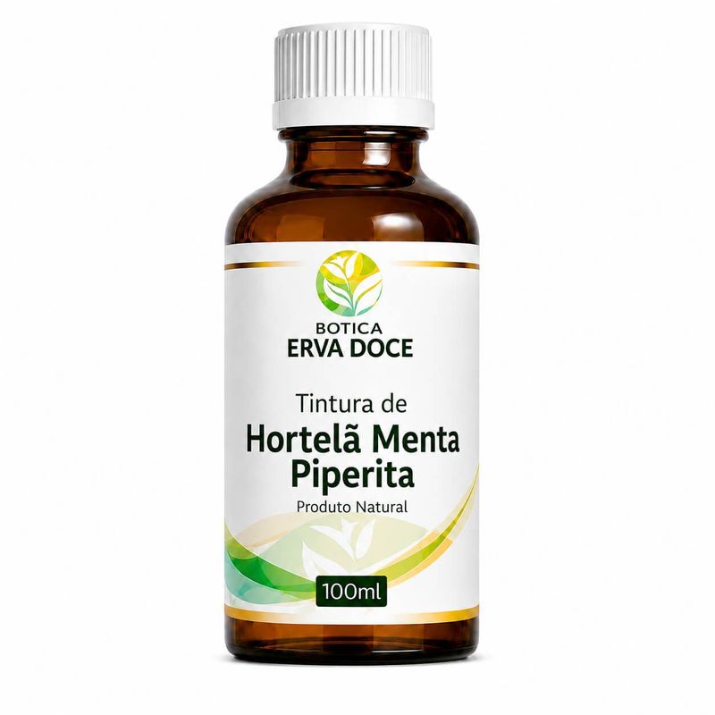 Tintura de Hortelã Menta Piperita 100ml