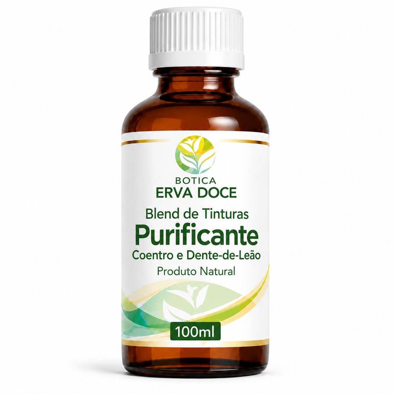 Blend de Tinturas Purificante – Coentro e Dente-de-Leão 100ml