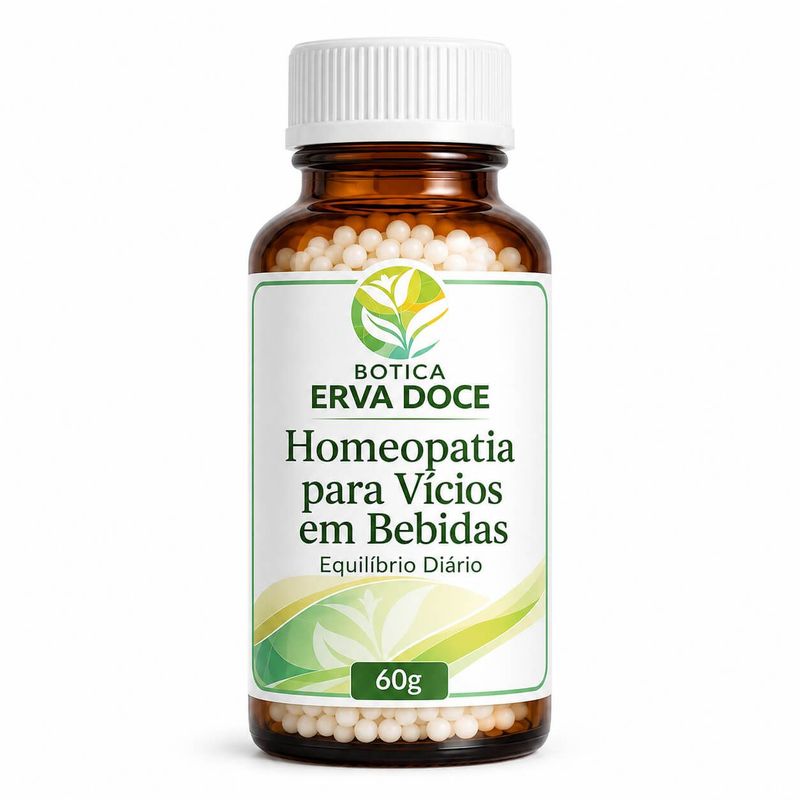 Formula Homeopatica para Parar de Beber 60 gramas