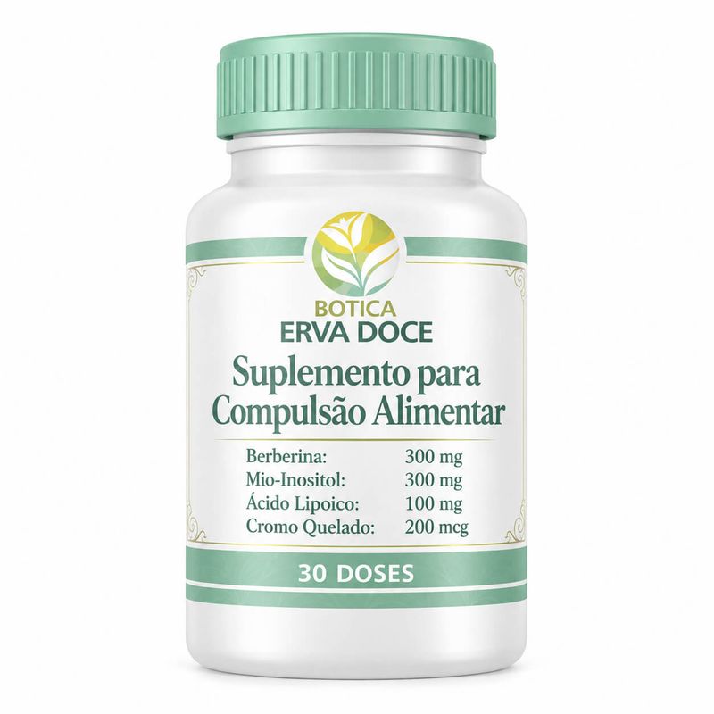 Suplemento Natural Controle do Apetite – 30 Capsulas 