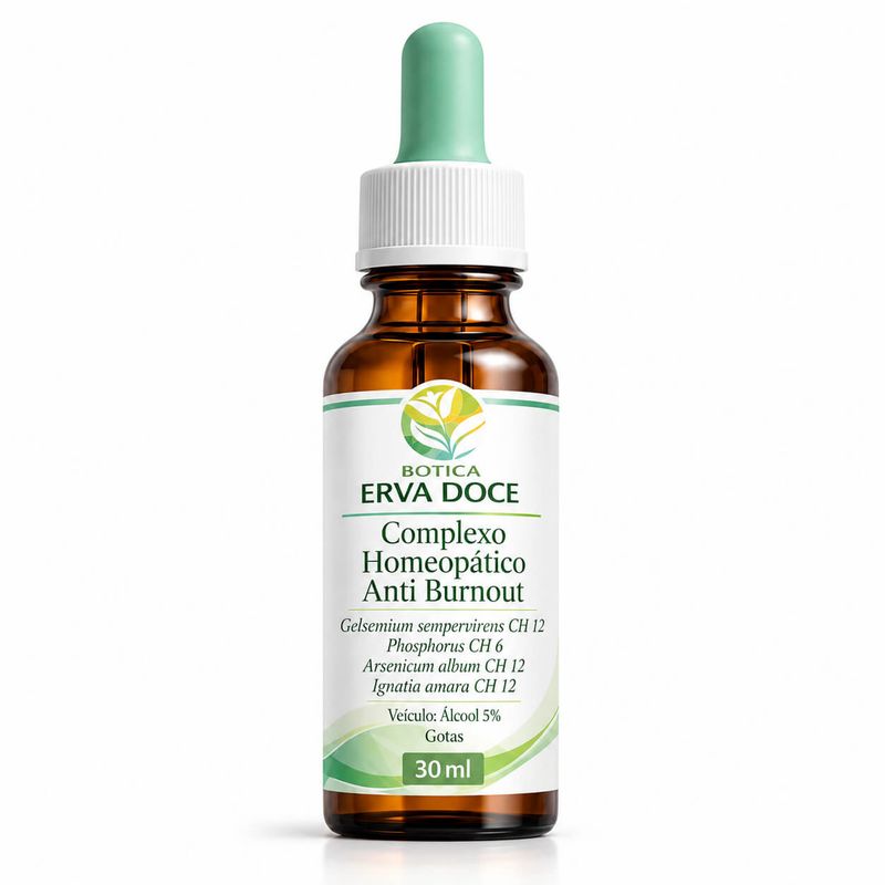 Complexo Homeopático Anti Burnout – Solução Gotas 30ml