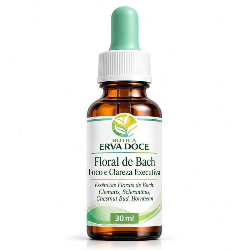 Floral de Bach Foco e Clareza Executiva  30ml