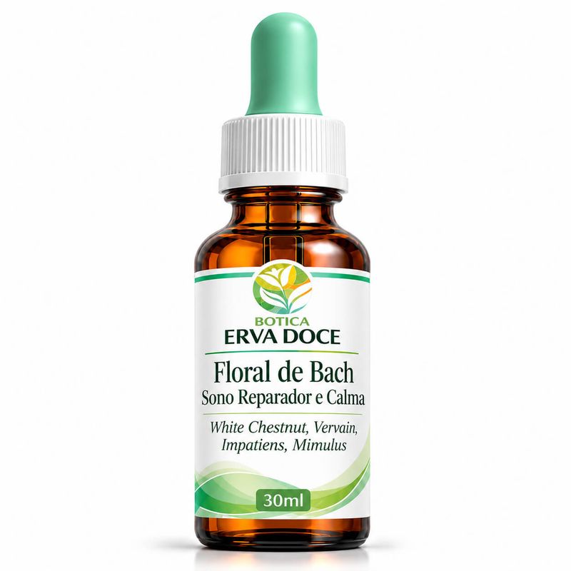 Floral  de Bach Sono Reparador e Calma – Solução Gotas 30ml