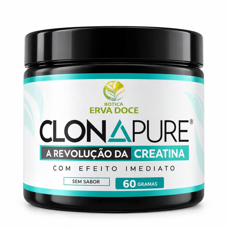 Clonapure: A Revolução da Creatina de Efeito Imediato 60 gramas