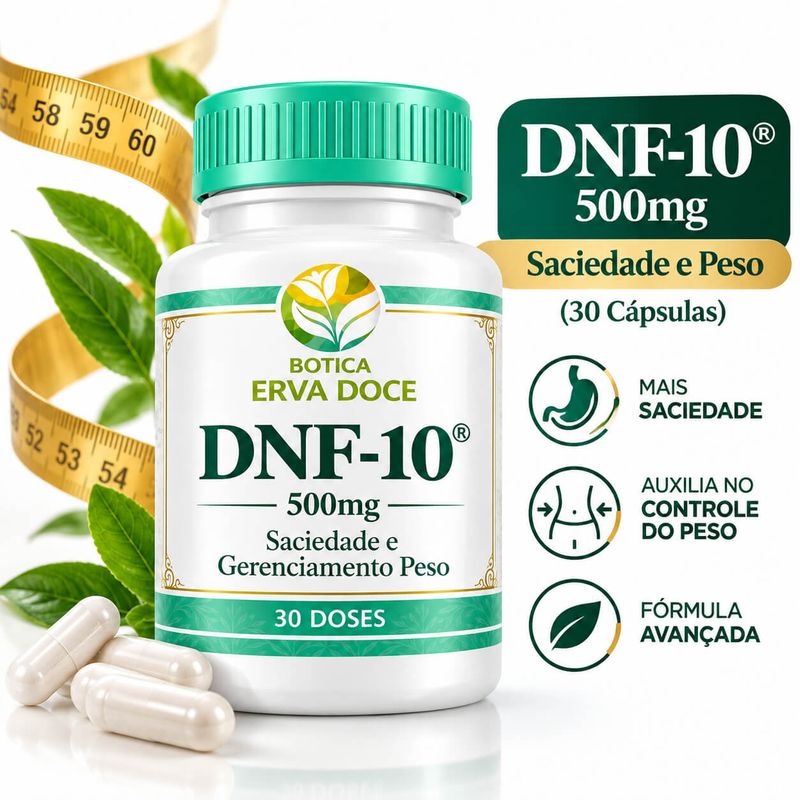 DNF-10 500mg - Saciedade e Gerenciamento Peso 30 Capsulas