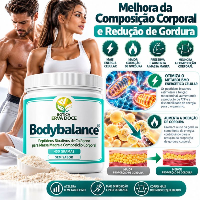 Bodybalance– Peptídeos  de Colágeno para Massa Magra 450g