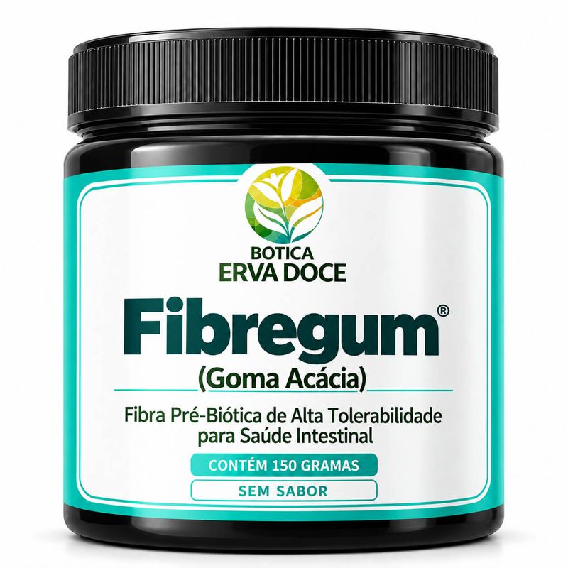 Fibregum (Goma Acacia)  – Fibra Pre-Biotica 150 gramas
