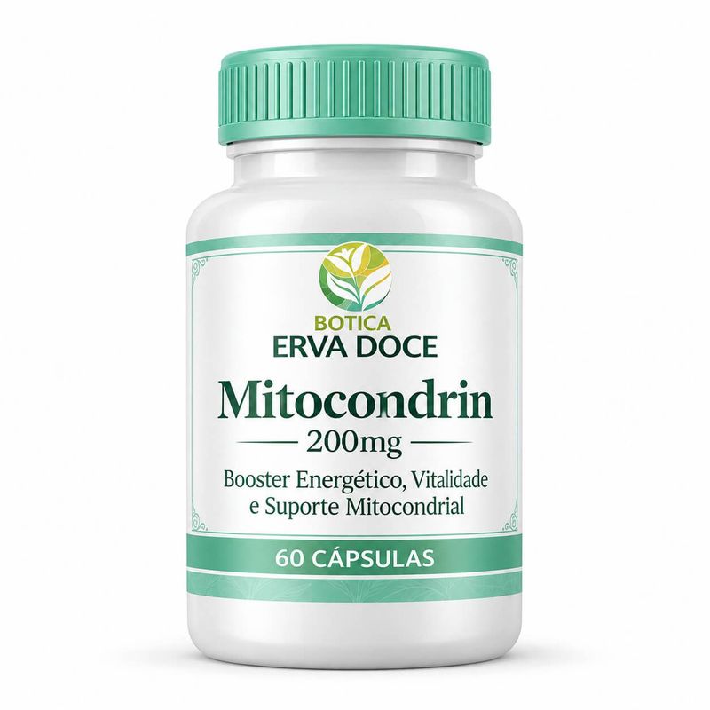 Mitocondrin 200mg Booster Energético 60 Capsulas