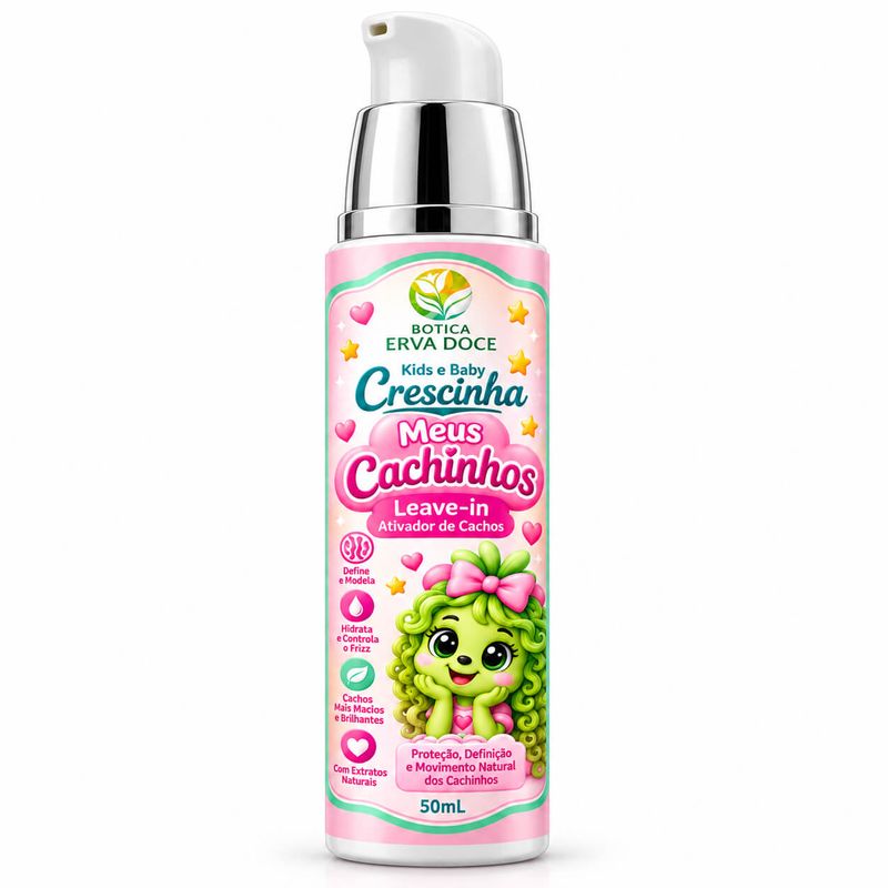 Leave-in Ativador de Cachos Crescinha Meus Cachinhos 50g