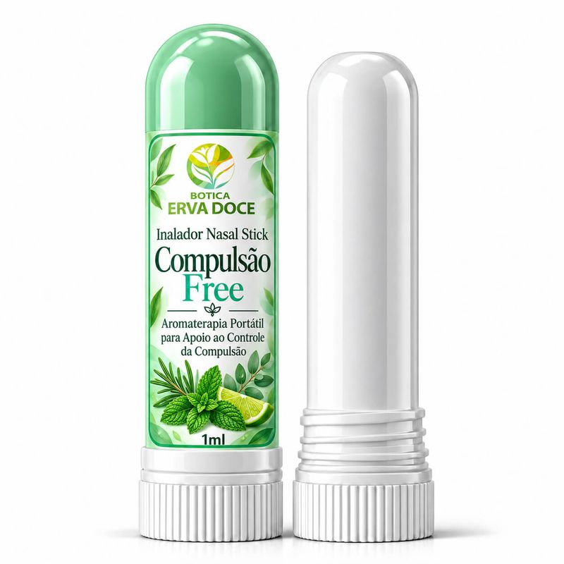 Inalador Nasal Stick Compulsão Free –  Apoio a Compulsão