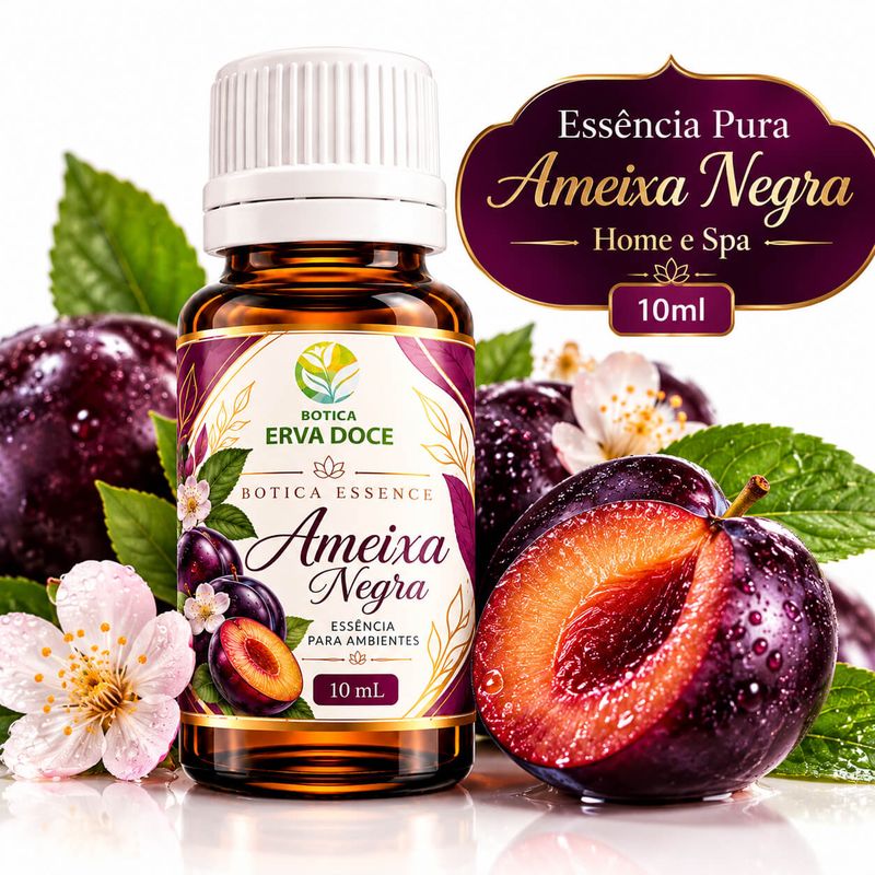 Essencia Pura Ameixa Negra  – Aromatizante  10ml
