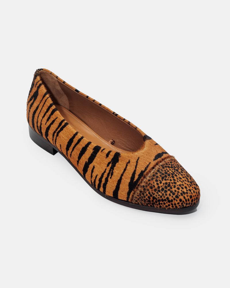 Sapatilha Gabi Tigre Caramelo