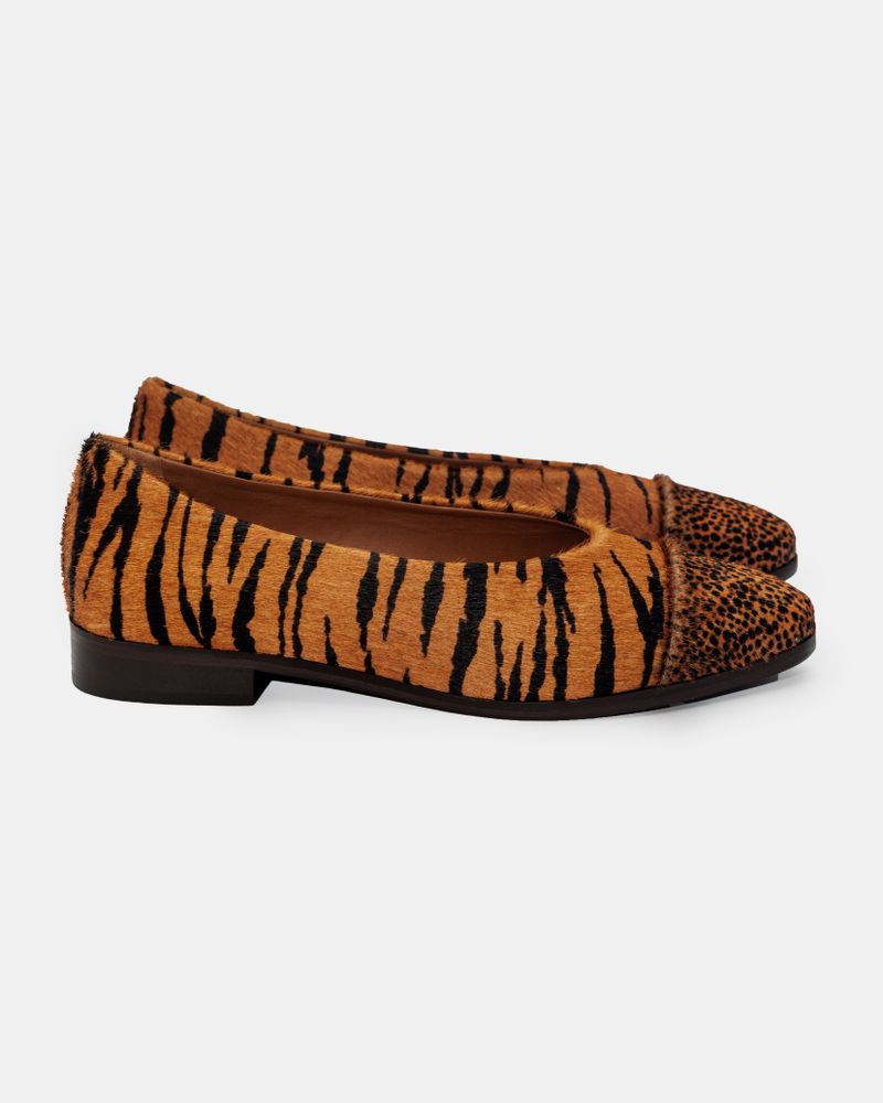 Sapatilha Gabi Tigre Caramelo