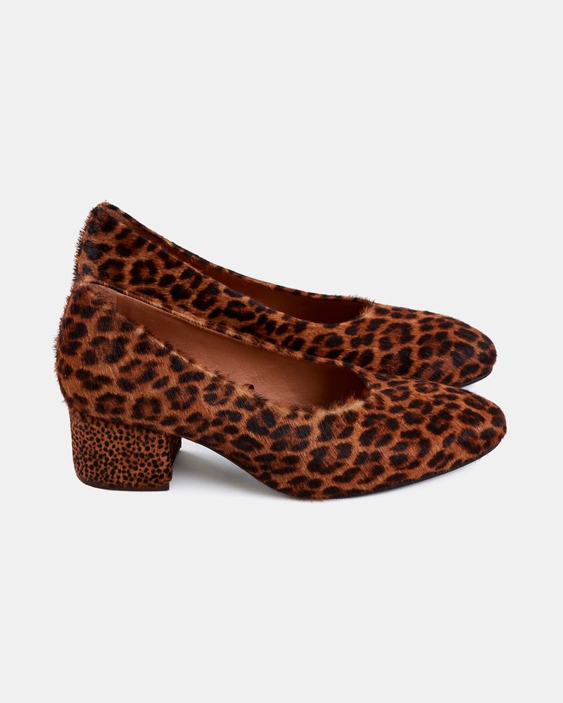 Scarpin Gabrielle Pelo Onça