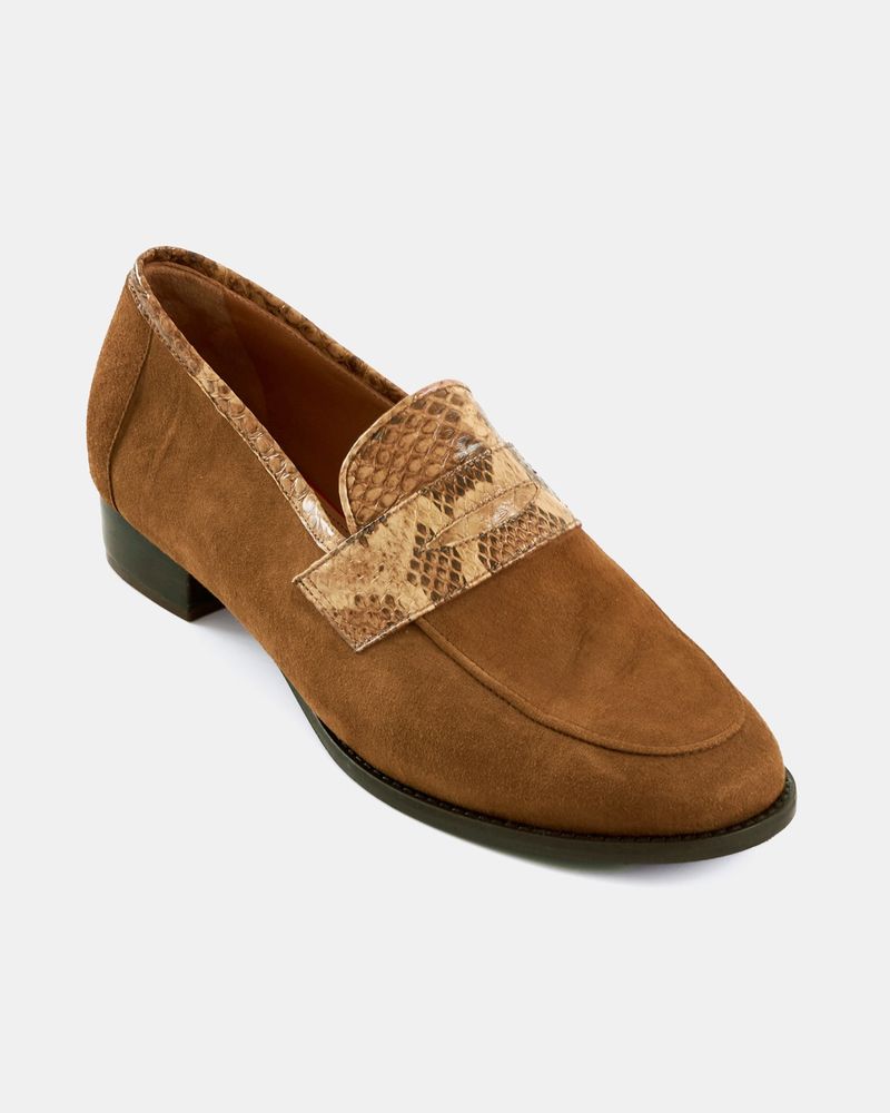 Mocassim Benê Piton Fendi