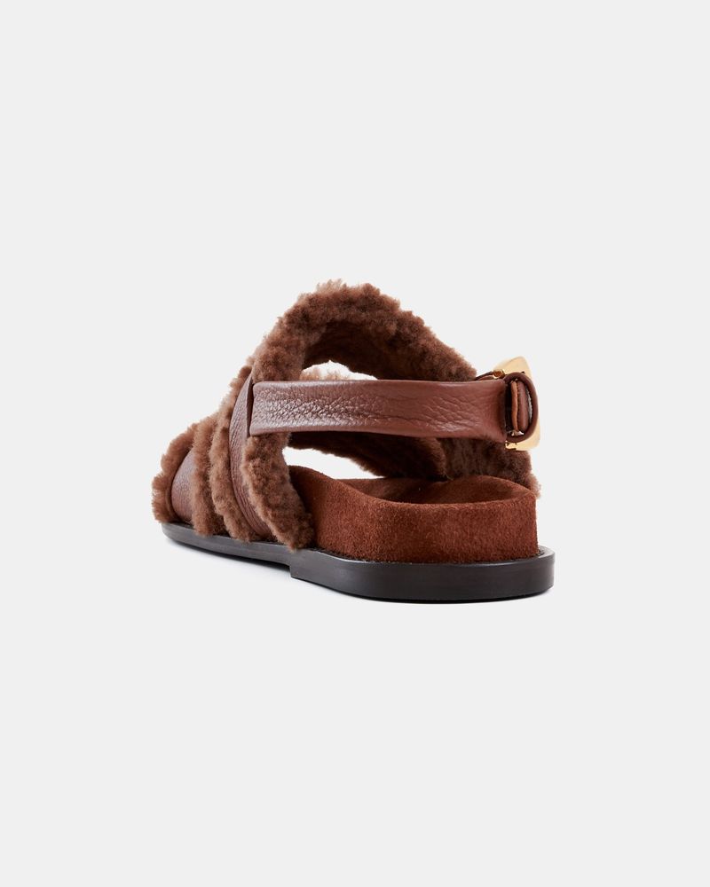 Slide Carolina Pelo Chocolate 