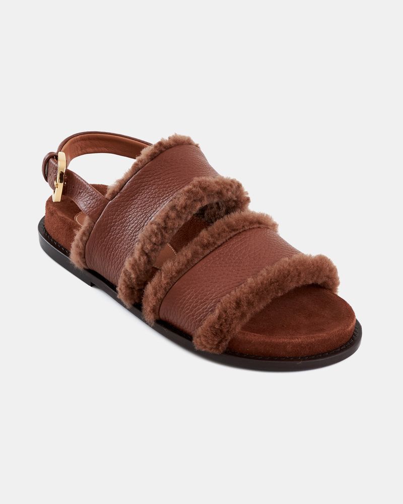 Slide Carolina Pelo Chocolate 