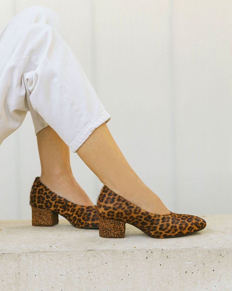 Scarpin Gabrielle Pelo Onça