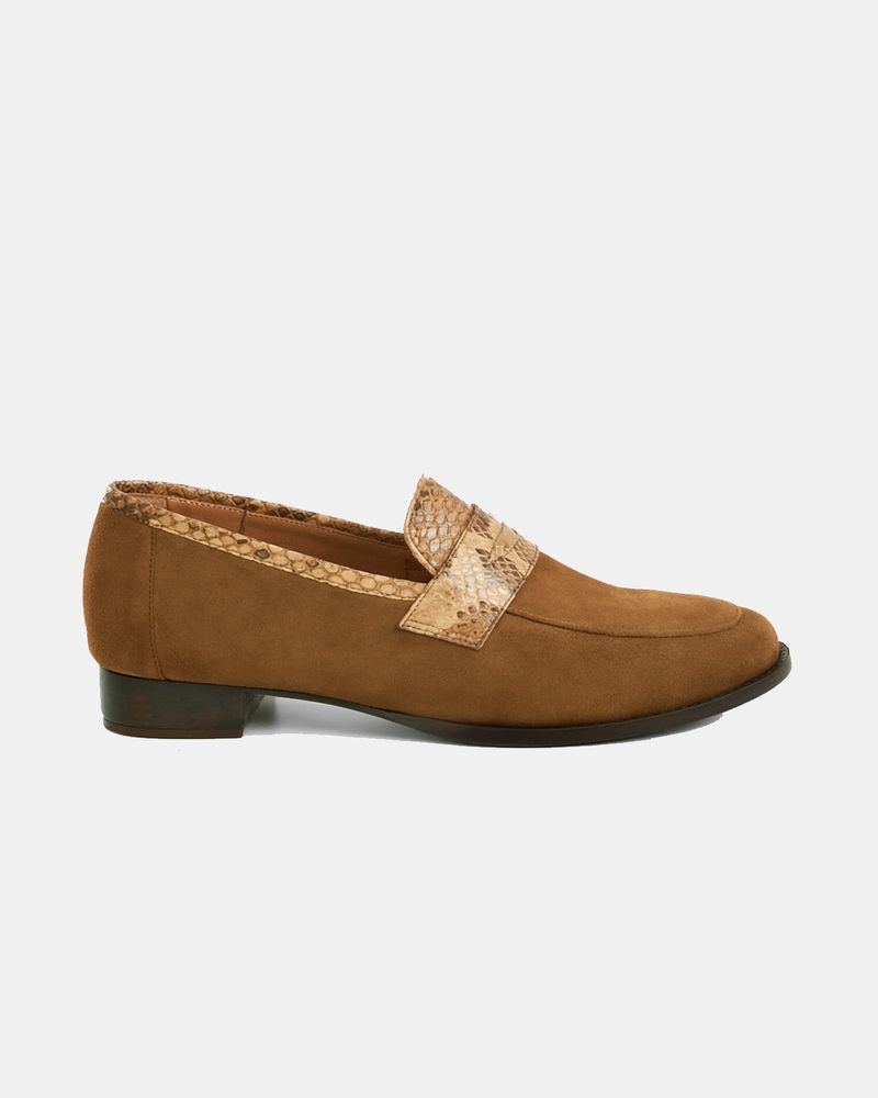 Mocassim Benê Piton Fendi