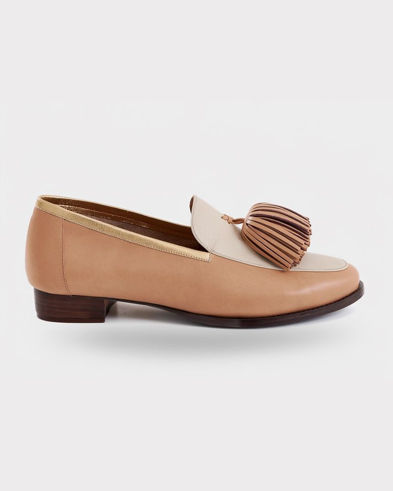 Mocassim Benê Tassel Macadâmia
