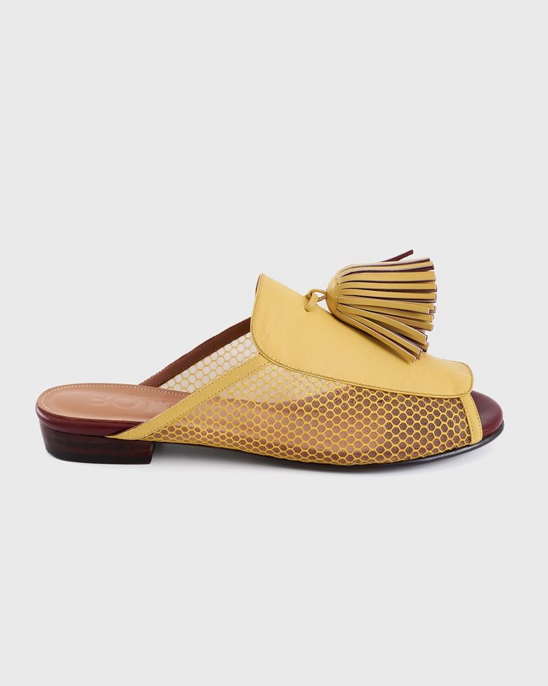 Mule Olga Tassel Melão
