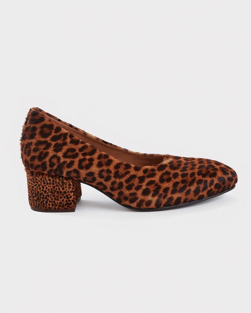 Scarpin Gabrielle Pelo Onça