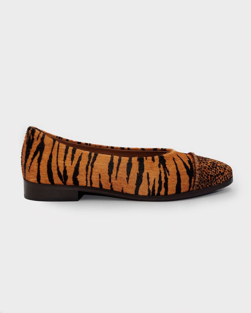 Sapatilha Gabi Tigre Caramelo