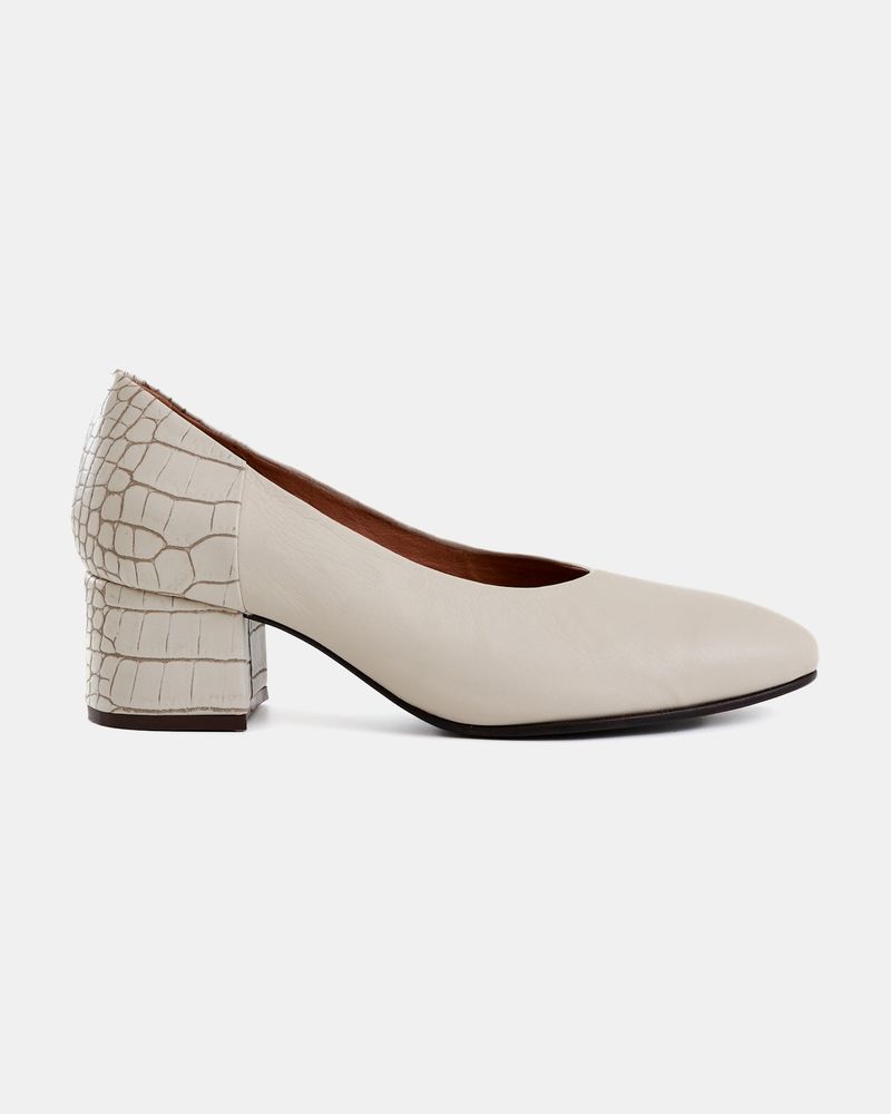 Scarpin Gabrielle Off-white