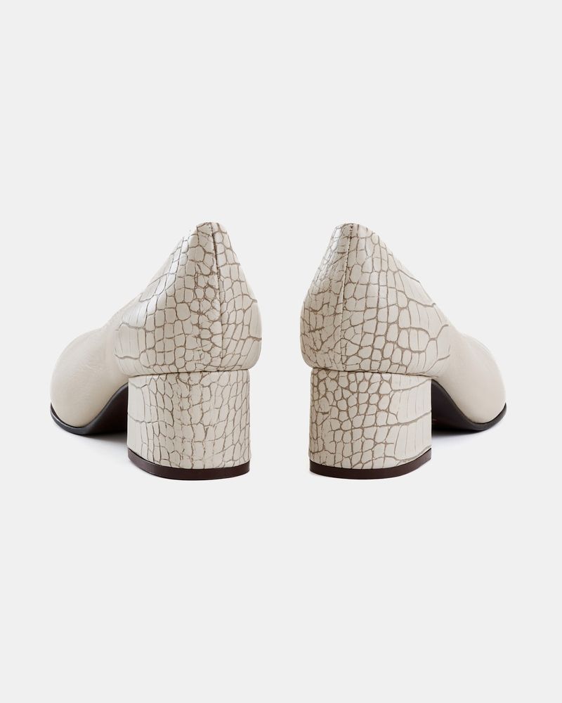 Scarpin Gabrielle Off-white