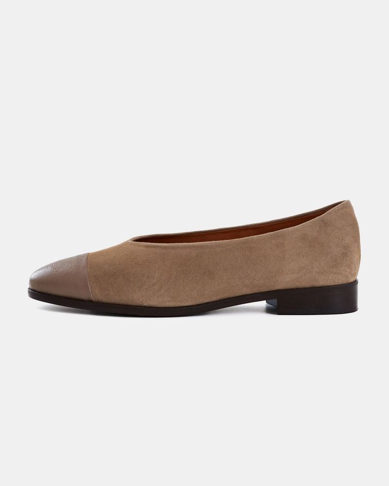 Sapatilha Greta Mix Caqui