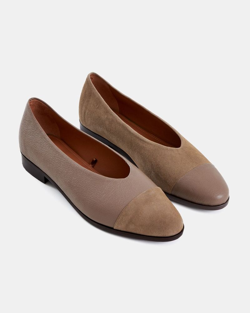 Sapatilha Greta Mix Caqui