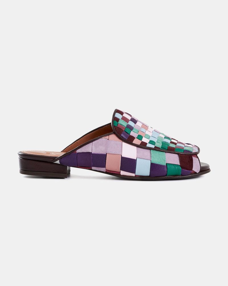 Mule Olga Tressê Multicolor