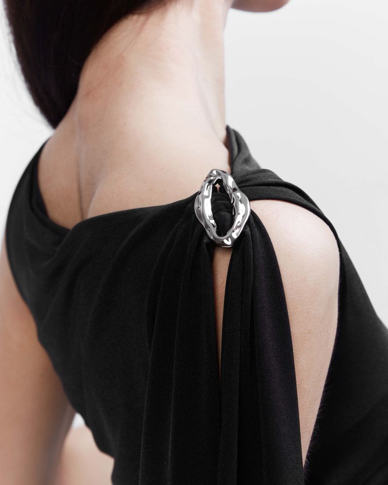 Floe top - Preto com metal prata
