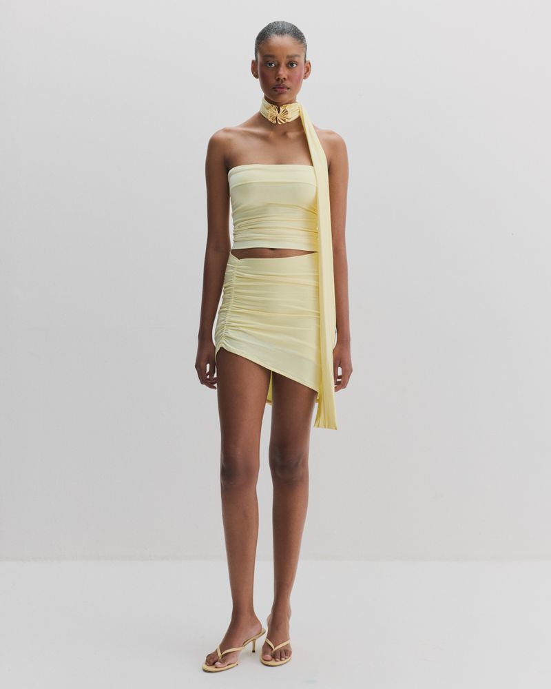 Buttercup top - Amarelo manteiga 