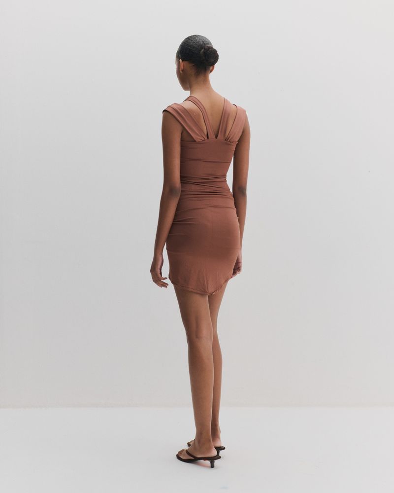 Petal Skirt- Marrom